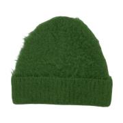 Beige Mohair Hat