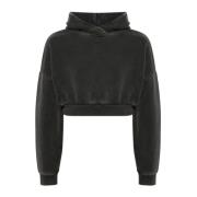 Sort Vasket Heavy Hoodie