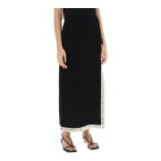 Gabie Crochet Trim Maxi Nederdel