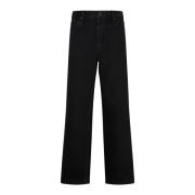 Pitch Black Ankel Jeans