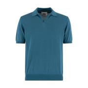 Turkis V-hals Polo T-shirt