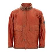 Rust Wrinkle Parka Jakke Iridescent