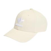 Beige Hvid Trefoil Baseball Cap