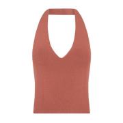 Silke Tussah Halter Top Laks