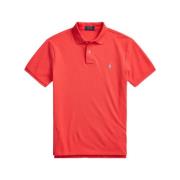 Herre Rød Slim Fit Polo Shirt