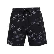 Fiskeprint badeshorts