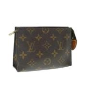 Pre-owned Canvas louis-vuitton-tasker