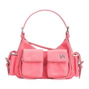 Cargo Taske Nylon Rosa