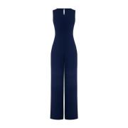 Georgette Jumpsuit med Knude Detalje