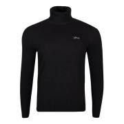 Broderet Logo Turtleneck Sweater