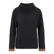 Glitrende Turtleneck Sweatshirt