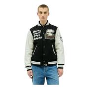 Logo Wool-Blend Varsity Jacket