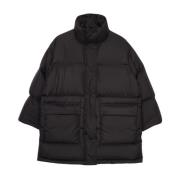 Oversized Puffer Jacket med Dunfyld