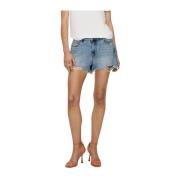 Denim Bermuda Shorts til Kvinder