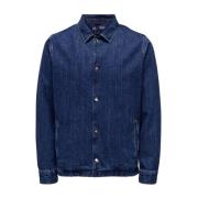 Denim Skjorte Carl Stil 7579