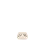 Vegan Fabric Shell Clutch Taske