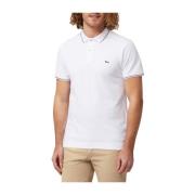 Hvid Polo Skjorte Casual Stil