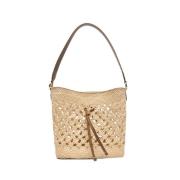 Straw Clutch Taske