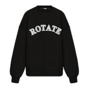 Sweatshirt med logo