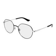 Stylish Eyewear Frames in Black Silver