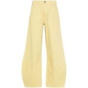 Pipette Pant i Hamp Twill Stof