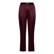 Bordeaux Stretch Pajama Trousers