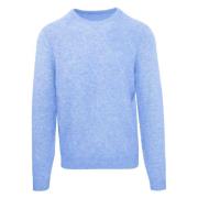 Herre Cashmere Uld Rund Hals Sweater