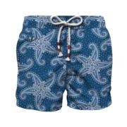 Herre Strand Shorts Micro Mønster