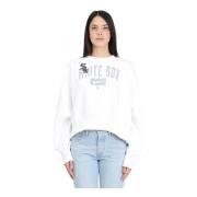 Hvid Crewneck Sweatshirt