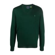 Grøn Hunt Club Pullover Sweater