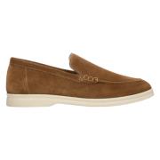 Kvinders Brune Ruskind Loafers ER00112639