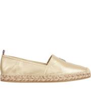 Guld Flade Espadriller Dame Sko