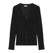 Pointelle cardigan regular