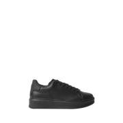 Sort Sneakers Elegant Stil