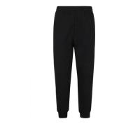 Sort Bomuld Jogger Bukser AW24