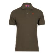 Stilfuld Army Green Bomuldspolo