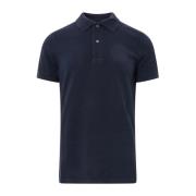 Bomuld Polo Shirt med Logo Broderi