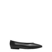 Square Toe Ballet Flats