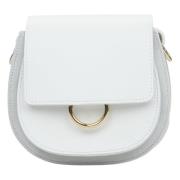 Off-White Læder Crossbody Taske