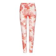 Leggings med Barocco Sea print