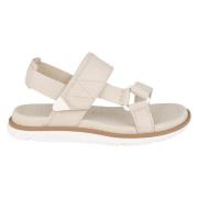 Beige Slingback Walking Sandal