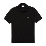 Klassisk Fit Polo Shirt med perlemorsknapper