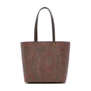 Paisley Jacquard Tote Taske