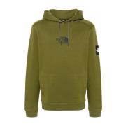 Skov Oliven Hættetrøje Sweatshirt