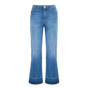 Flared Denim Jeans