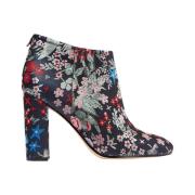 Cambell Floral Brocade Booties