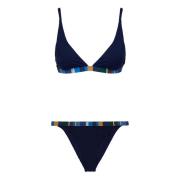 Stribet Kant Trekant Bikini