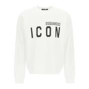 Ikon Logo Crew-neck Sweatshirt