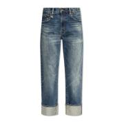 Jeans med en vintageeffekt