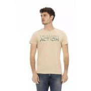 Elegant Beige Kortærmet Tee